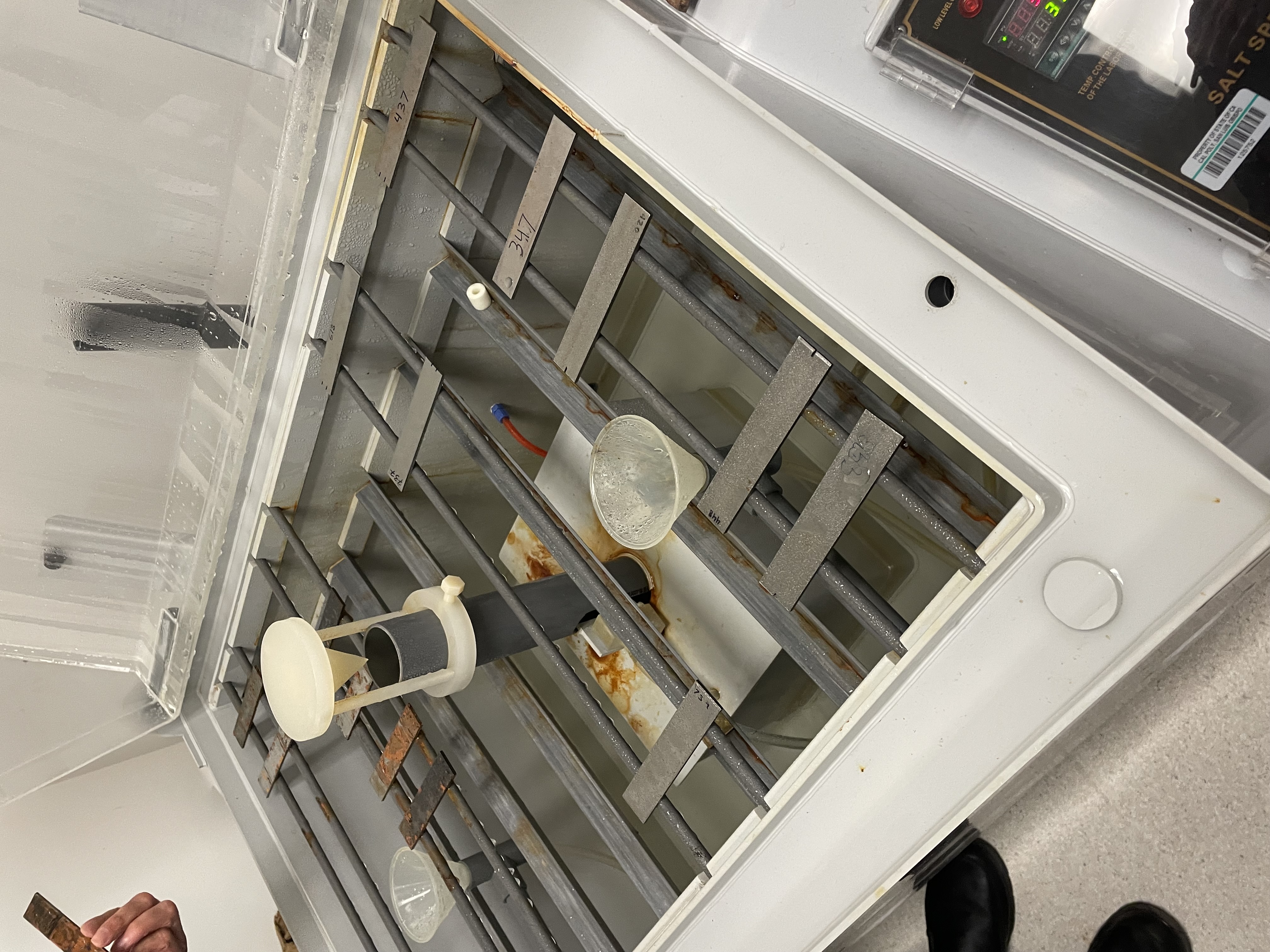 Rust testing machine